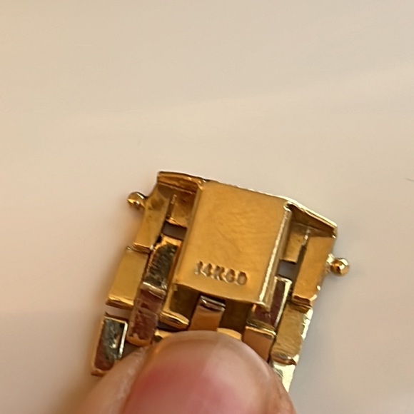 14 karat gold panther bracelet - Picture 6 of 8